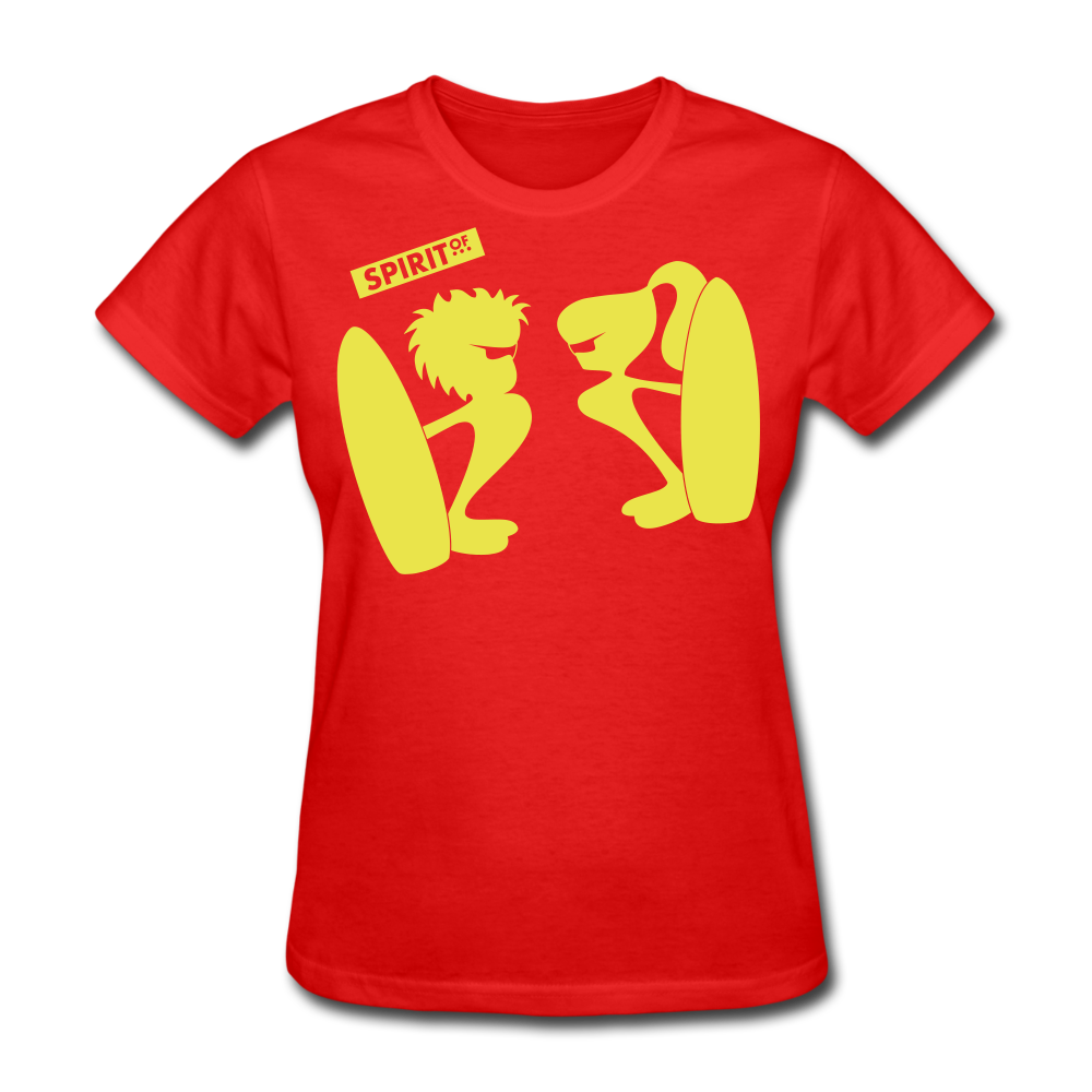 Women’s Gildan Heavy T-Shirt - rojo