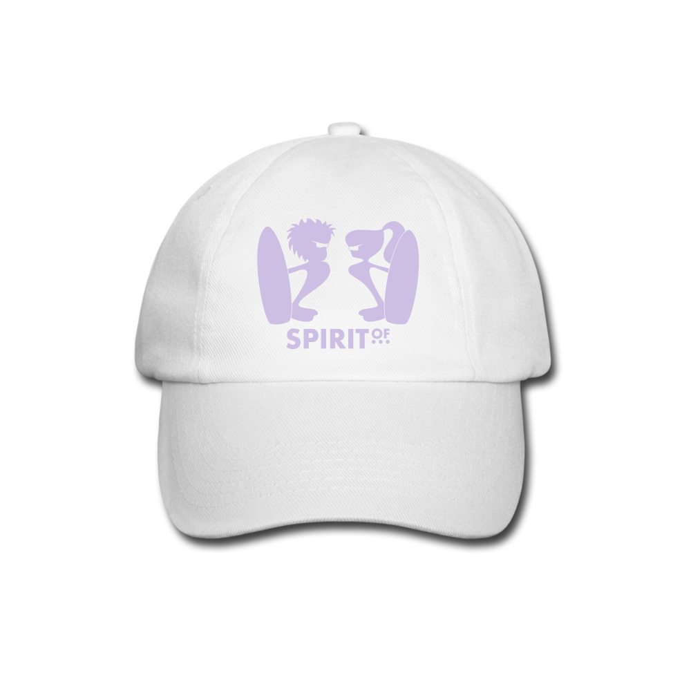 Gorra Béisbol Blanca/Negra/Azul Marino - Spiritof Surf Lavander Shapes - white/white